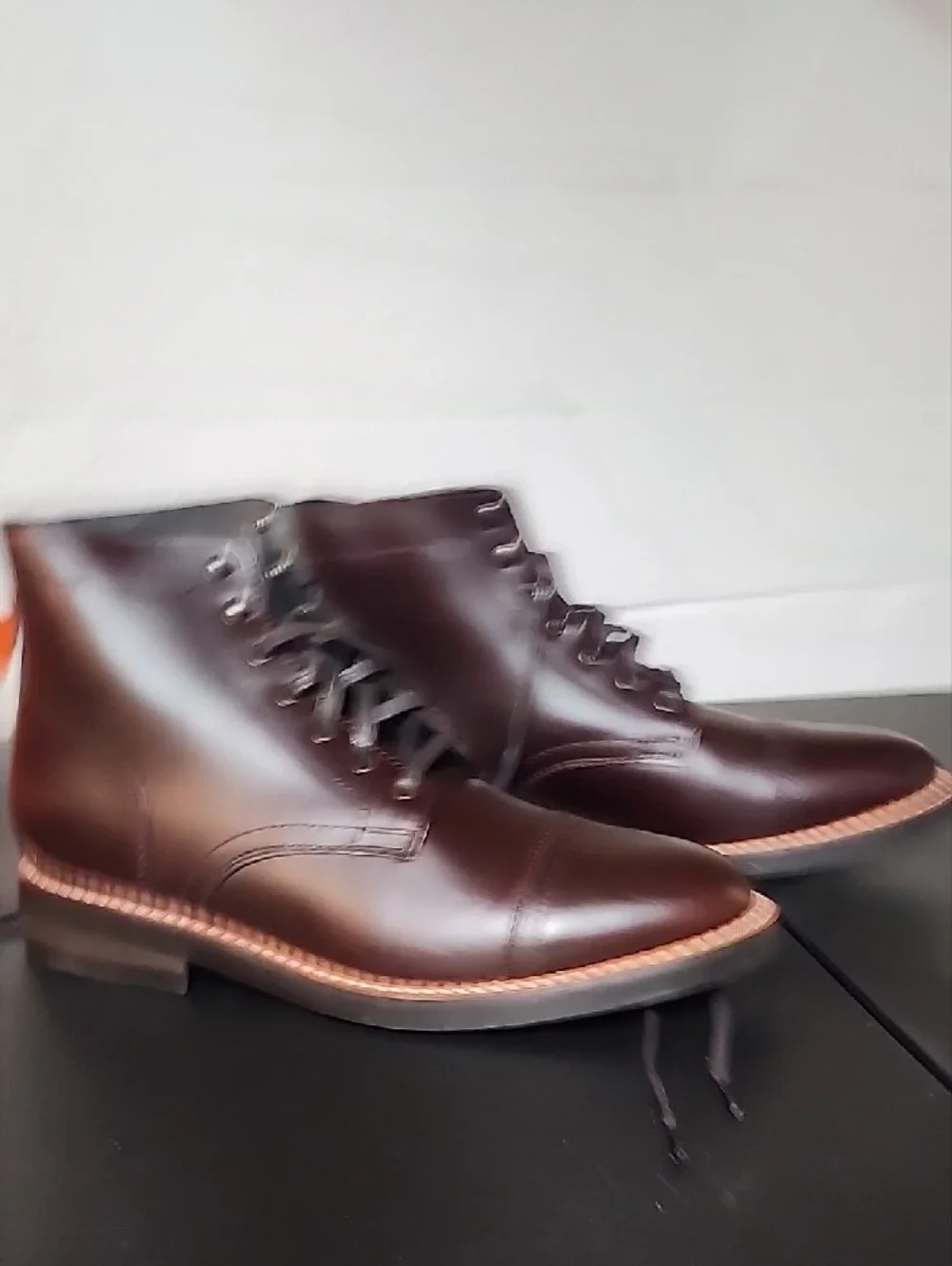 Thursday Men's Captian Brown Leather Lace-Up Boots